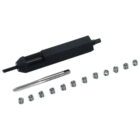 Sunbelt Coarse Thread Repair Kit, 4mm Thread 1.95" x8.1" x1.2" A-B155464